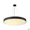 MEDO 90, plafonnier intérieur, rond, noir, LED, 119W, 3000K, variable 1-10V