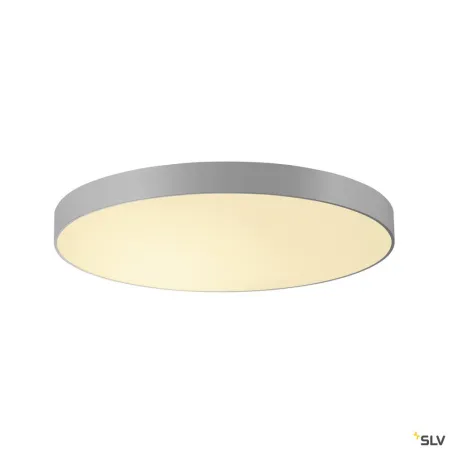 MEDO 90, plafonnier intérieur, rond, gris, LED, 119W, 3000K, variable 1-10V