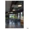 MEDO 90, plafonnier intérieur, rond, gris, LED, 119W, 3000K, variable 1-10V
