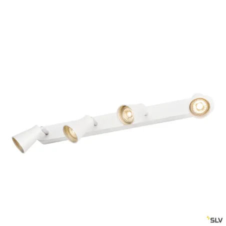 AVO, applique et plafonnier intérieur, quad, blanc, GU10/QPAR51, 4x 50W max