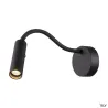 KARPO GOOSE, applique intérieure, liseuse, noir, LED, 5,8W, 3000K, variable