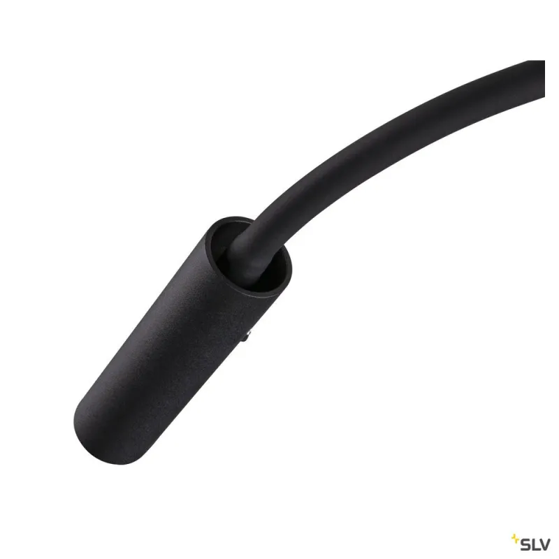 KARPO GOOSE, applique intérieure, liseuse, noir, LED, 5,8W, 3000K, variable