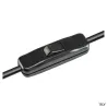 FENDA, lampe à poser intérieure, métal brossé, E27, 60W max, sans abat-jour