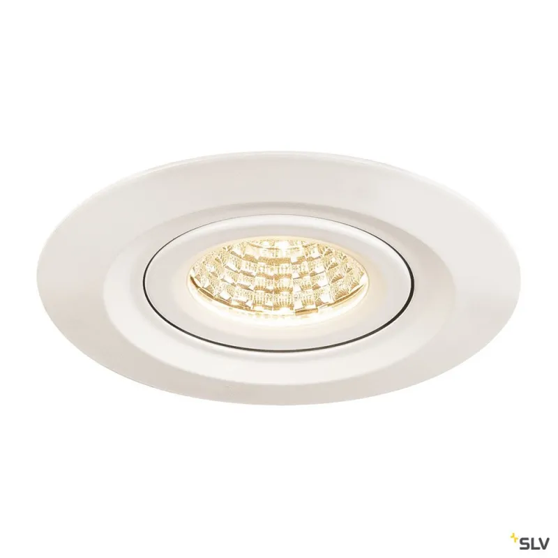 KINI, encastré de plafond extérieur, blanc, LED, 12W, 3000K, IP65, variable