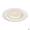 KINI, encastré de plafond extérieur, blanc, LED, 12W, 3000K, IP65, variable