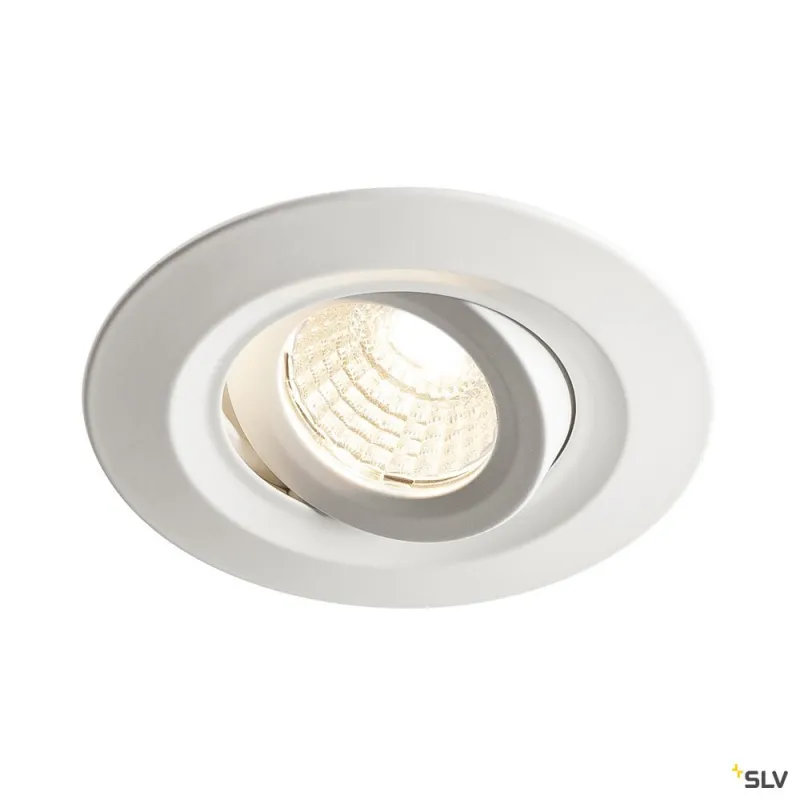 KINI, encastré de plafond extérieur, blanc, LED, 12W, 3000K, IP65, variable