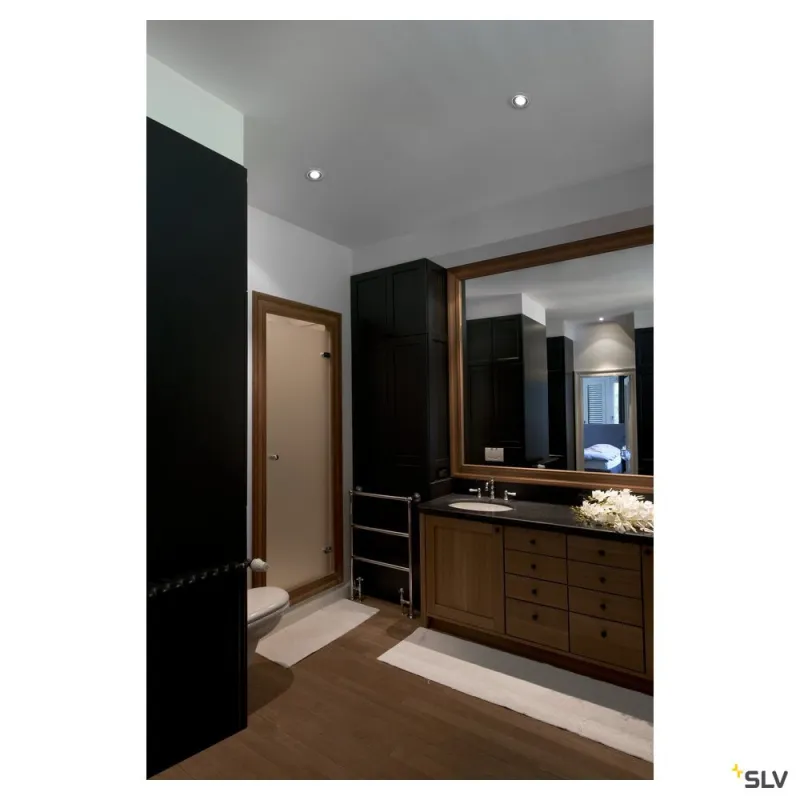 KINI, encastré de plafond extérieur, blanc, LED, 12W, 3000K, IP65, variable