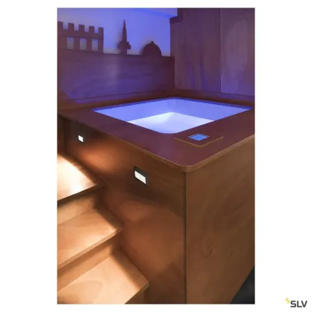 DOWNUNDER OUT M, encastré mural extérieur, anthracite, LED, 4W, 3000K, IP55