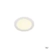 SENSER 18, encastré de plafond intérieur, rond, blanc mat, LED, 9,7W, 3000K