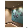 HORN-O, encastré de plafond intérieur, noir mat, GU10/QPAR51, 50W max, IP21