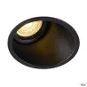 HORN-A, encastré de plafond intérieur, noir mat, GU10/QPAR51, 50W max, IP21