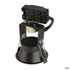 HORN, encastré de plafond intérieur, simple, noir mat, GU10/QPAR51, 50W max