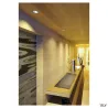 HORN, encastré de plafond intérieur, simple, noir mat, GU10/QPAR51, 50W max