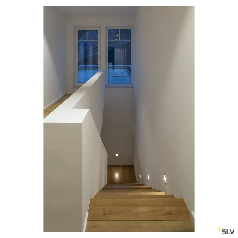 FRAME BASIC, encastré de plafond ou mural intérieur, gris, LED, 3,1W, 2700K
