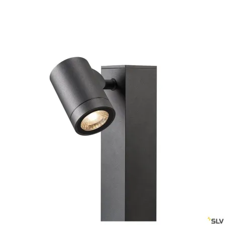HELIA, borne extérieure, simple, anthracite, LED, 8W, 3000K, IP55, variable