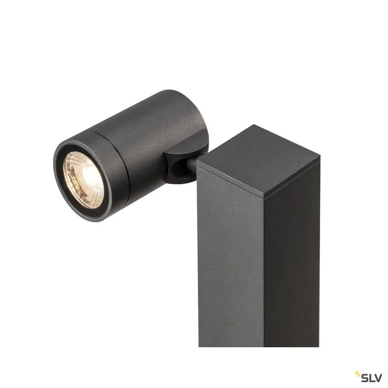 HELIA, borne extérieure, simple, anthracite, LED, 8W, 3000K, IP55, variable