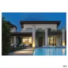 HELIA, borne extérieure, simple, anthracite, LED, 8W, 3000K, IP55, variable