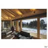 KALU, applique et plafonnier intérieur, simple, noir, GU10/QPAR111, 75W max