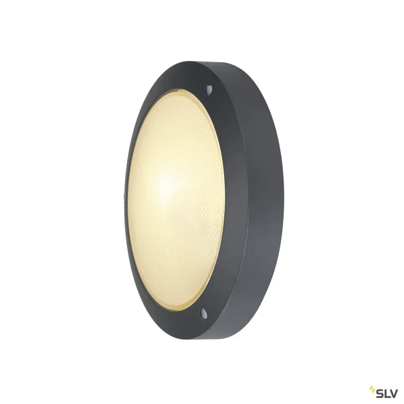 BULAN, applique et plafonnier extérieur, anthracite, E14/C35, 60W max, IP44