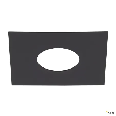NUMINOS®, bague de réduction carrée, longueur 16 cm, Ø intérieur 7 cm, noir