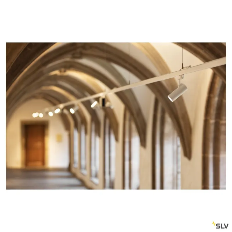 HELIA 50 TRACK, spot pour rail 3 allumages intérieur, blanc, LED, 11W, 3000K