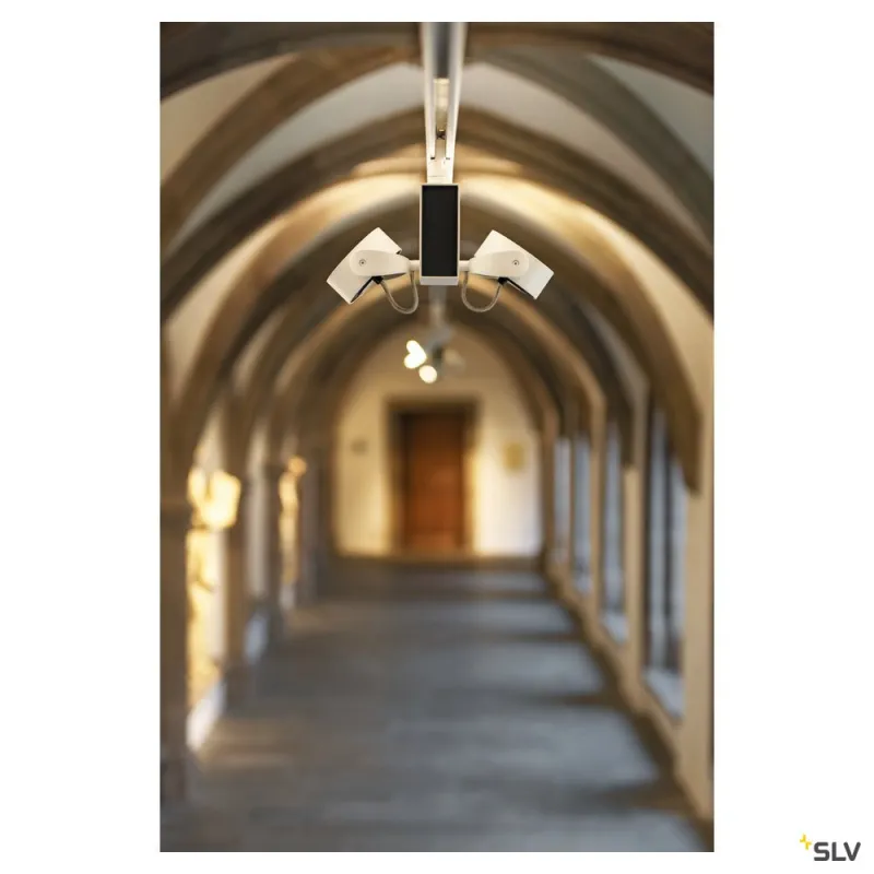 HELIA 50 TRACK, spot pour rail 3 allumages intérieur, blanc, LED, 11W, 3000K