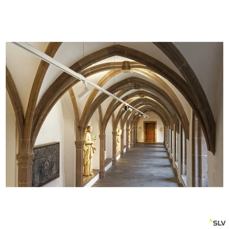 HELIA 50 TRACK, spot pour rail 3 allumages intérieur, blanc, LED, 11W, 3000K