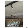 PURI TRACK, spot pour rail 3 allumages intérieur, noir, GU10/QPAR51, 50W max
