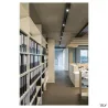 PURI TRACK, spot pour rail 3 allumages intérieur, noir, GU10/QPAR51, 50W max