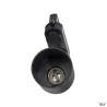 PURI TRACK, spot pour rail 3 allumages intérieur, noir, GU10/QPAR51, 10W max