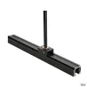 EUTRAC®, clip de fixation, intérieur, pour rail 3 allumages en saillie, noir