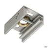 EUTRAC®, clip de fixation, intérieur, pour rail 3 allumages en saillie, gris