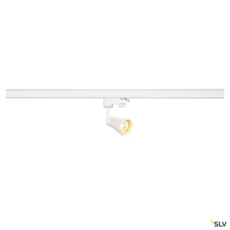 AVO TRACK, spot pour rail 3 allumages intérieur, blanc, GU10/QPAR51, 50W max