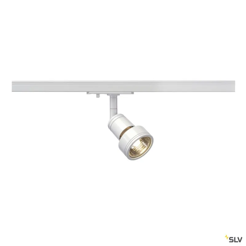 PURI TRACK, spot pour rail 1 allumage intérieur, blanc, GU10/QPAR51, 50W max