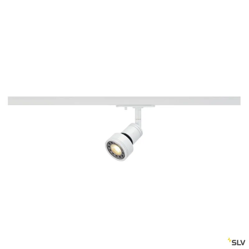 PURI TRACK, spot pour rail 1 allumage intérieur, blanc, GU10/QPAR51, 50W max