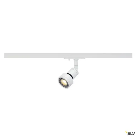 PURI TRACK, spot pour rail 1 allumage intérieur, blanc, GU10/QPAR51, 50W max
