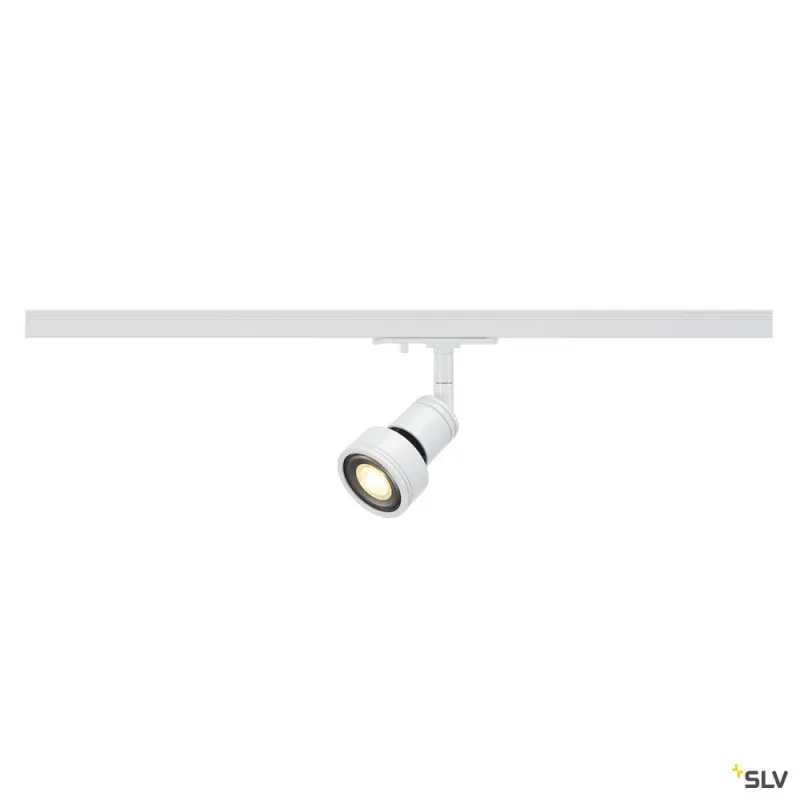 PURI TRACK, spot pour rail 1 allumage intérieur, blanc, GU10/QPAR51, 50W max