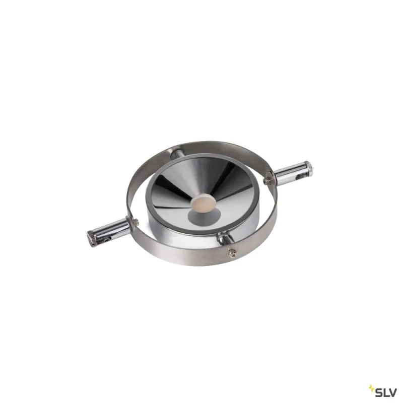 DURNO, spot pour câble tendu T.B.T. TENSEO intérieur, chrome, LED, 6W, 2700K