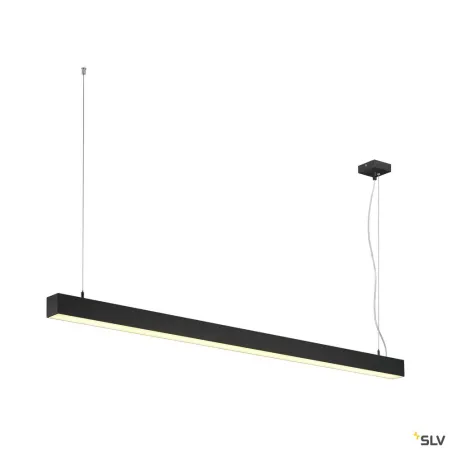 Q-LINE®, suspension intérieure, simple, noir, LED, 47W, 3000K, variable Dali