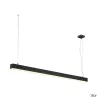 Q-LINE®, suspension intérieure, simple, noir, LED, 47W, 3000K, variable Dali