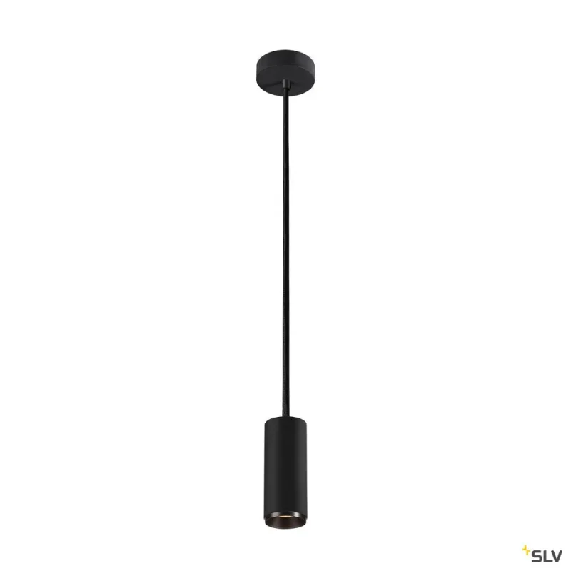 NUMINOS® S, suspension intérieure, 60 deg , noir, LED, 11W, 3000K, variable Dali