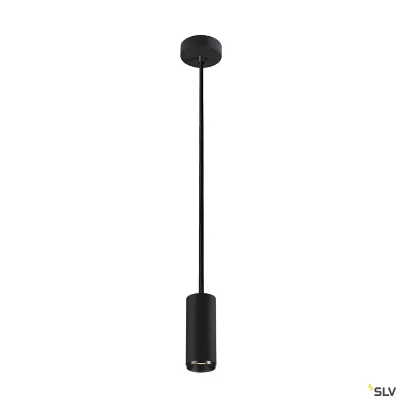 NUMINOS® S, suspension intérieure, 24 deg , noir, LED, 11W, 4000K, variable Dali