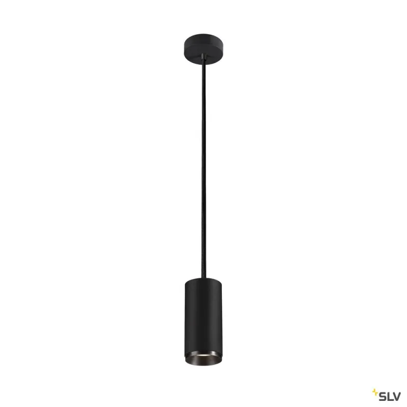 NUMINOS® M, suspension intérieure, 36 deg , noir, LED, 20W, 4000K, variable Dali