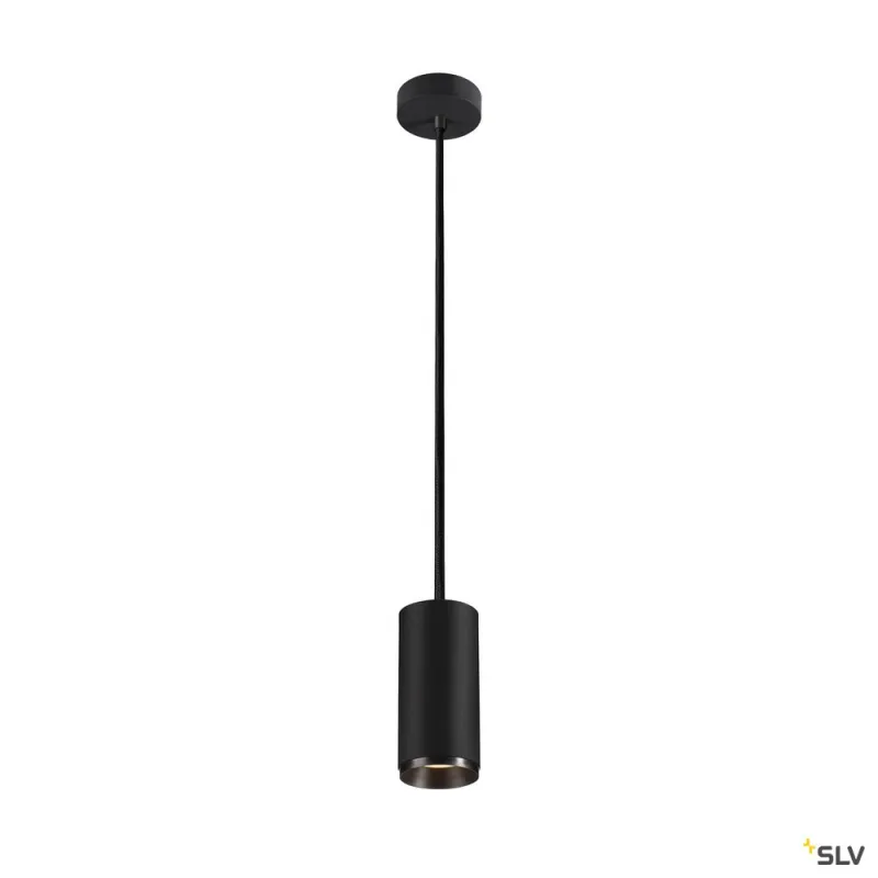 NUMINOS® M, suspension intérieure, 24 deg , noir, LED, 20W, 3000K, variable Dali