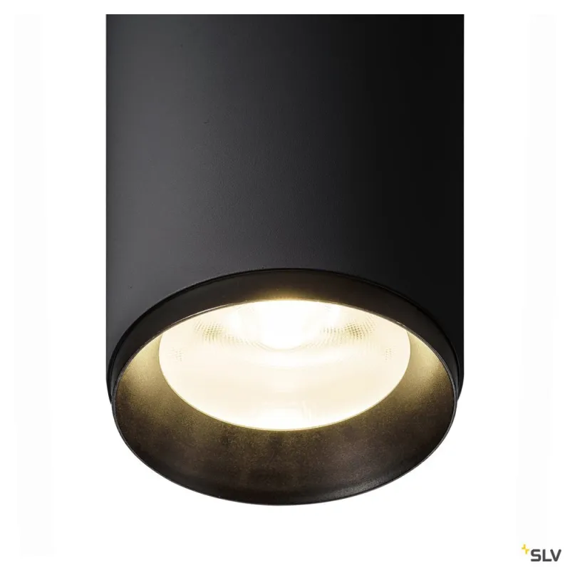 NUMINOS® L, suspension intérieure, 24 deg , noir, LED, 28W, 4000K, variable Dali