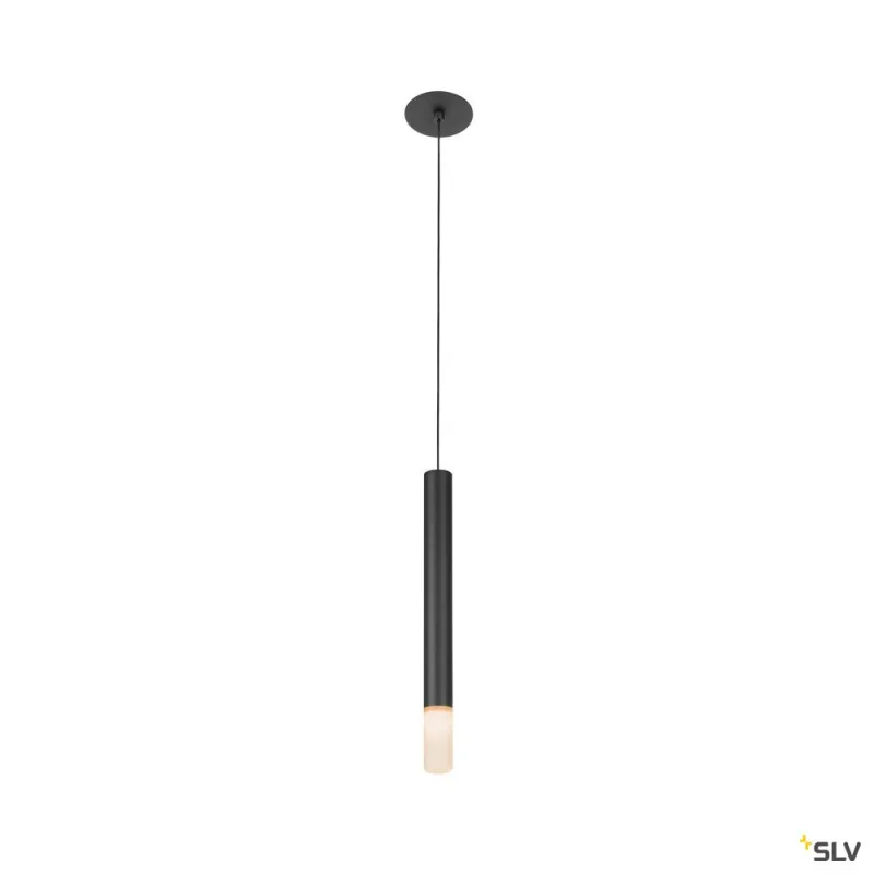 HELIA AMBIENT 35, suspension intérieure, sans patère, noir, LED, 7,5W, 3000K