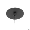 HELIA AMBIENT 35, suspension intérieure, sans patère, noir, LED, 7,5W, 3000K