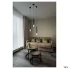 HELIA AMBIENT 35, suspension intérieure, sans patère, noir, LED, 7,5W, 3000K
