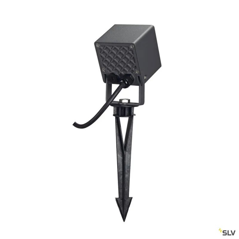 NAUTILUS 10, projecteur extérieur, carré, anthracite, LED, 8,5W, 3000K, IP65