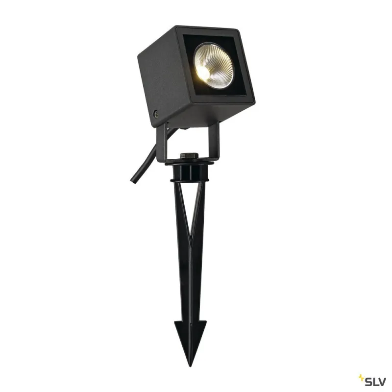 NAUTILUS 10, projecteur extérieur, carré, anthracite, LED, 8,5W, 3000K, IP65